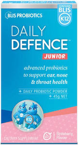Family Health Childrens Health: Blis Daily Defence Junior Strawberry 45g