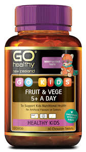 Family Health Childrens Health: Go Healthy Kids Fruit & Vege 5+ 60 Chew