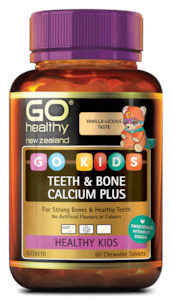 Go Healthy Kids Teeth & Bone Calcium + 60 Chew