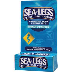 Family Health: Sea Legs Tabs 12s