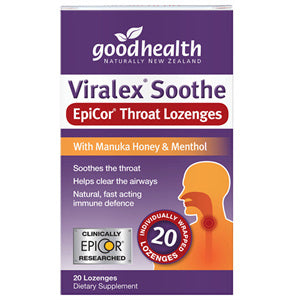 Good Health Viralex Soothe Throat 20 Lozengers