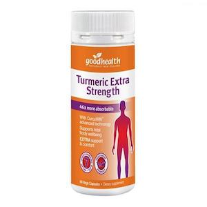 Natural Health Joint Health: Good Health Turmeric Extra Strength 60 capsules