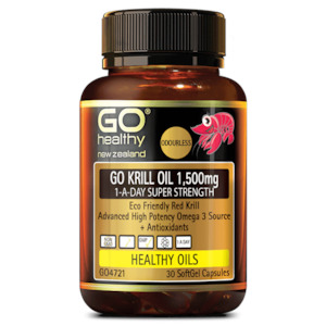 Go Healthy Krill Oil 1500mg 30s