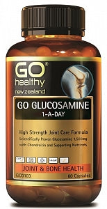 Natural Health Joint Health: Go Healthy Glucosamine 1-A-Day Capsules 60s