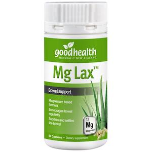 Natural Health Digestive Health: Good Health Mg Lax 60 capsules