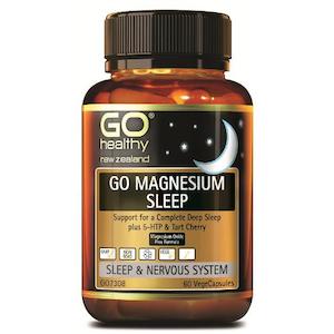 Natural Health Sleep Aid: Go Healthy Go Magnesium Sleep 60 caps