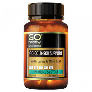 Natural Health Immune Health: Go Healthy Go Cold Sor Support 30 caps