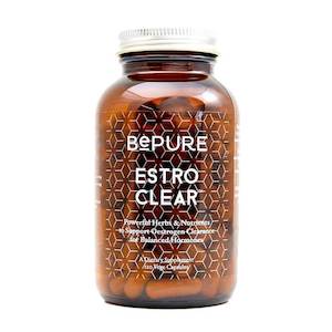 Natural Health Be Pure: BePure EstroClear 60 Caps