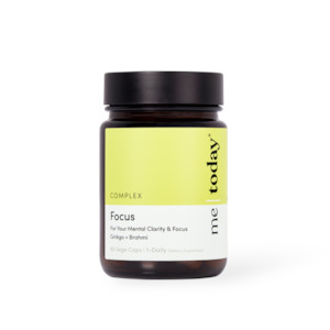 Natural Health Me Today: Me Today Focus 60 Caps