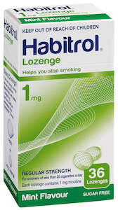 Habitrol Nicotine Lozenges Mint 1mg 36