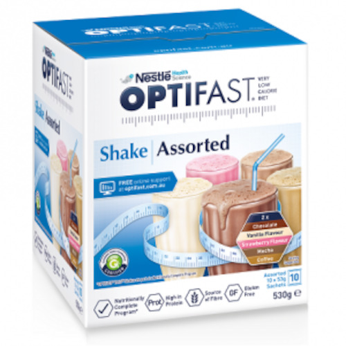 Diet Nutrition Optifast: Optifast VLCD Assorted Shake 10x53g