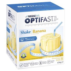 Diet Nutrition Optifast: Optifast VLCD Shake Banana 12x53g