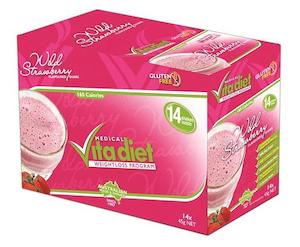 Diet Nutrition Vita Diet: Vita Diet Strawberry Shakes x 14