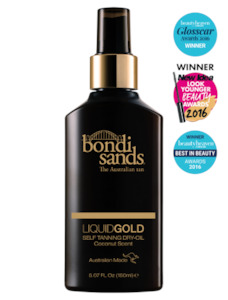Self Tan Accessories: Bondi Sands Self Tan Oil Liquid Gold 150ml