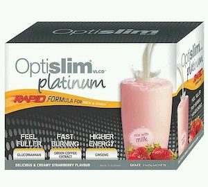 Optislim VLCD Platinum Shake Strawberry x 21