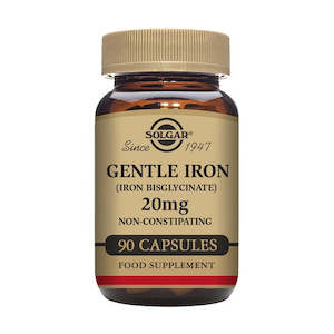 Solgar: SOLGAR Gentle Iron 20mg 30 Capsules