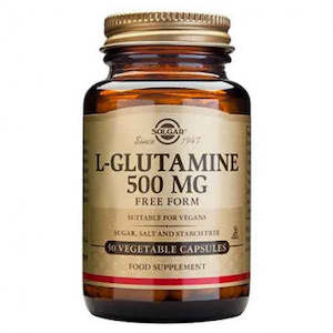 Solgar: SOLGAR L-Glutamine 500mg 50