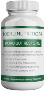 Natural Health General Health: KORU Gut Restore Capsules 30s