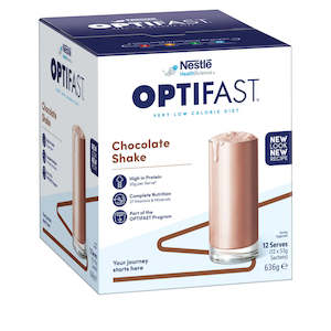OPTIFAST VLCD Milk Shake Choc 12x53g