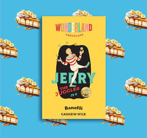 Dairy Free Chocolate Bars: Banoffi Cashew Milk Chocolate