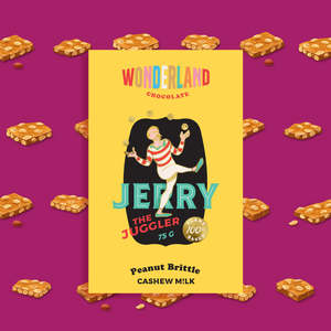 Dairy Free Chocolate Bars: Peanut Brittle Cashew M!lk Chocolate