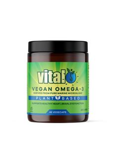 Products: Vital Vegan Omega 45 vcaps • Wondermum