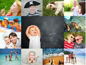 12x18" (30x45cm) Collage Print