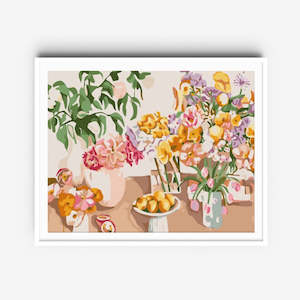 Activity: Paint By Numbers | Birthday Flowers | Rolled