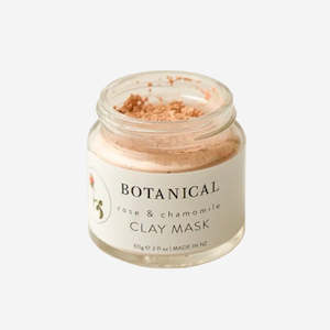 Botanical Skin Care: Rose + Chamomile Clay Mask