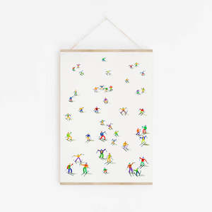 Cold Snap Club: Party Shredder Print