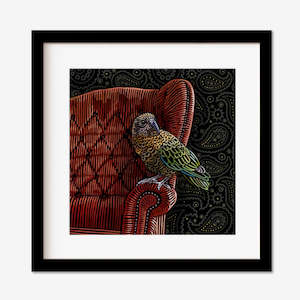 Prints: Sneaky McCheeky | AP | Framed