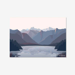 Bridget Hall: Gift Card | Lake Matheson Aoraki
