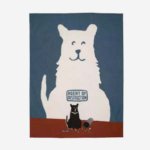 Fun: Tea Towel | Agent of Destruction