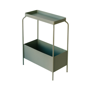 Sale: Metal Planter Stand | Sage Green