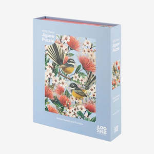 Jigsaw Puzzle | Native Flowers & Fantails