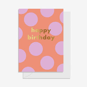 Elm: Gift Card | Pink Spot 'Happy Birthday'