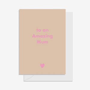 Elm: Gift Card | 'To an Amazing Mum'