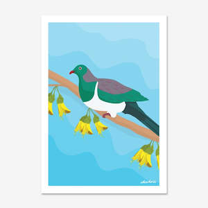 Art Print | NZ Birds | Kererū