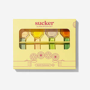 Drink Serve: Glass Spoon Set