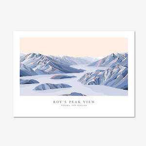 Mt Roy View Art Print