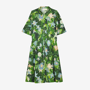 Paloma Short Sleeve Dress | Garden