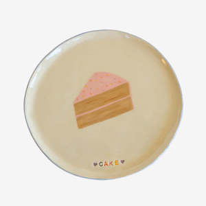 Ceramic Sculptural: Cake Plate
