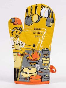 Fun: Oven Mitt | Man with a Pan