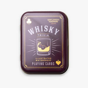 Him: Whisky Trivia Playing Cards