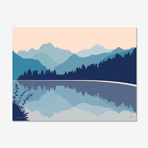 Lake Matheson Art Print