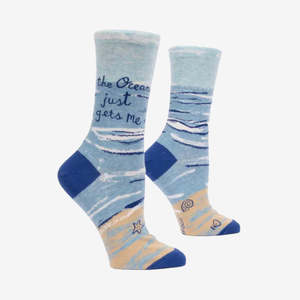Blue Q: Womens Socks | Ocean Gets Me