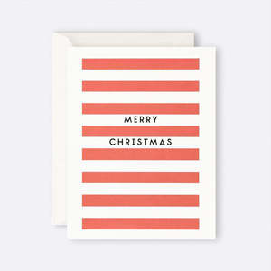 Father Rabbit: Gift Card | Merry Christmas Red Stripe