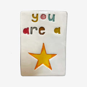 Live: Large Wall Tile | You Are A Star