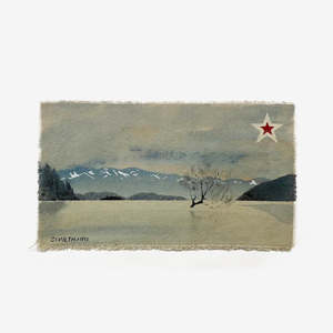 Hang: Wanaka Tree Painted Postcard (12)