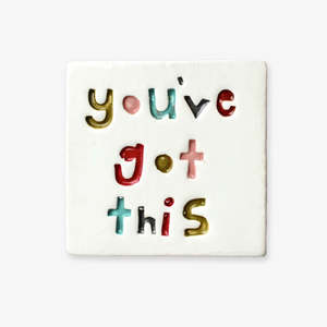 Hang: Square Word Tile | You've Got This